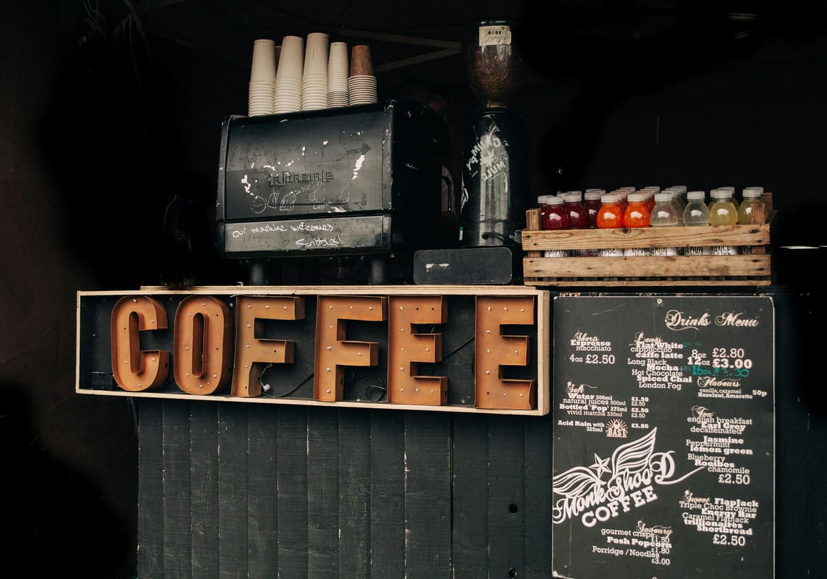 Premium coffee beans